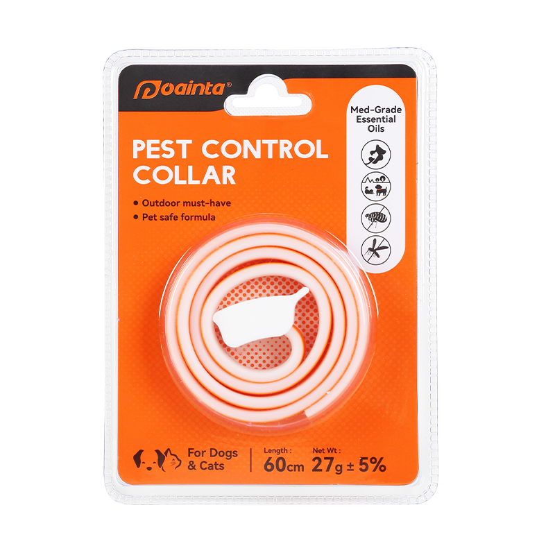 Pest Control Collar Adjustable Flea Tick Prevention Anti-mos