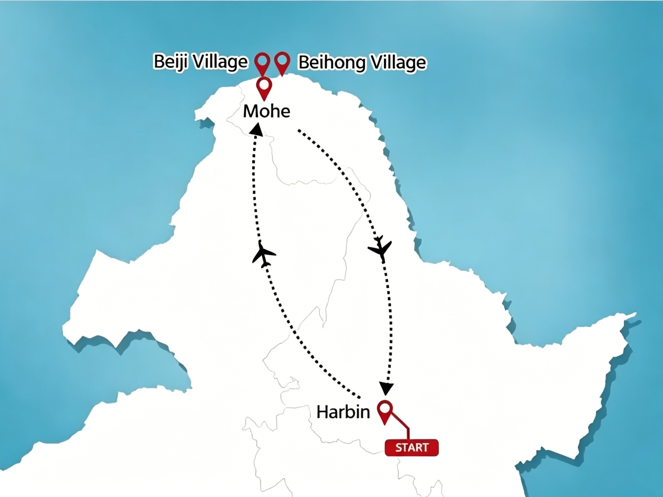 7 Days Harbin & Mohe Tour A Journey to China's Farthest North