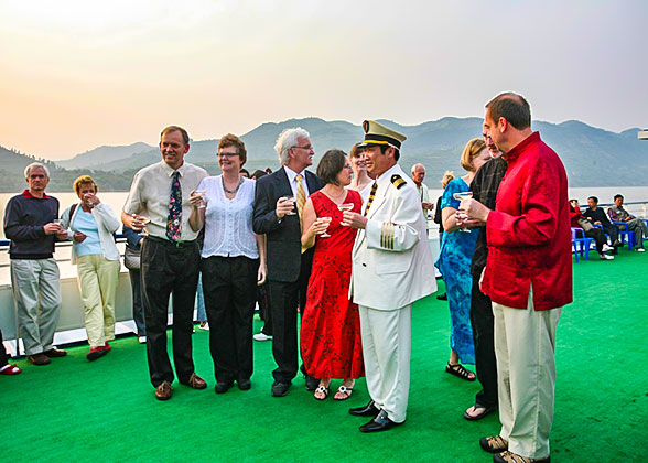Welcome Party on the Cruise