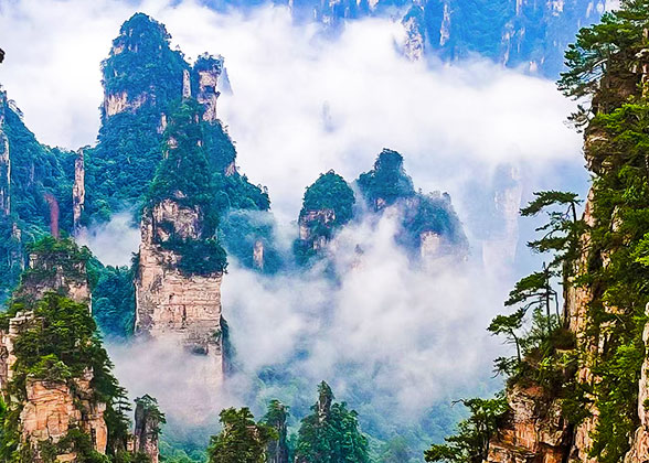 Avatar Mountains, Zhangjiajie