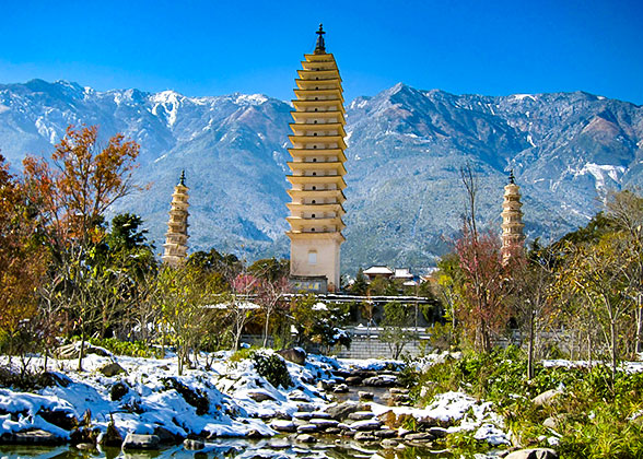 Three Pagodas Temple
