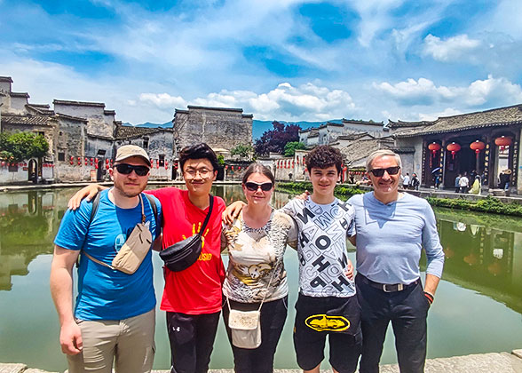 Our Guests at Hongcun Village