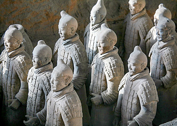 The Vivid Terracotta Warriors