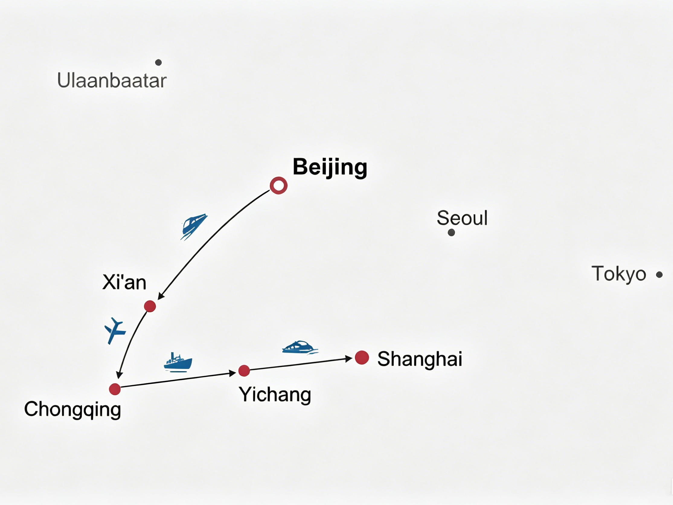 12 Days Private Tour of Beijing - Xi'an - Chongqing - Yangtze River Cruise - Yichang - Shanghai