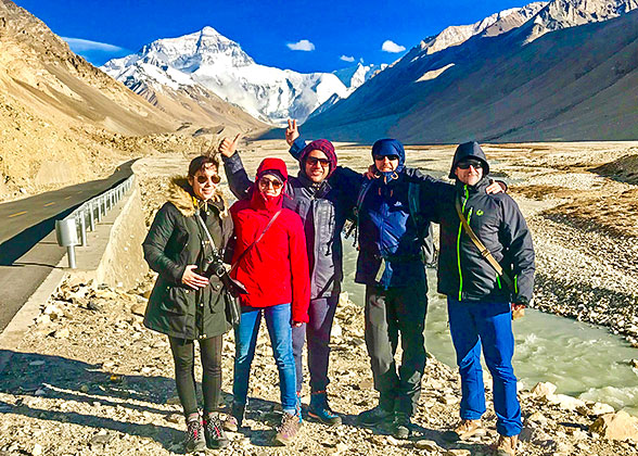 Our Guests at Everest Base Camp