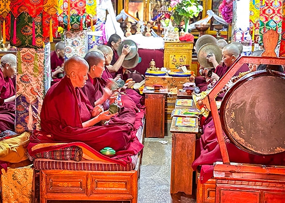 Barkhor Street in Lhasa