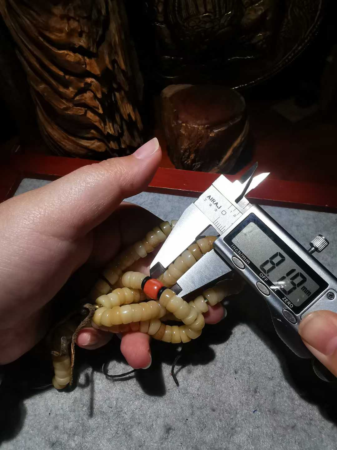 11116【藏传老腿腿108佛珠】