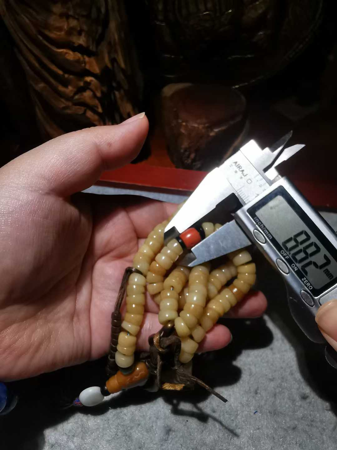 11116【藏传老腿腿108佛珠】