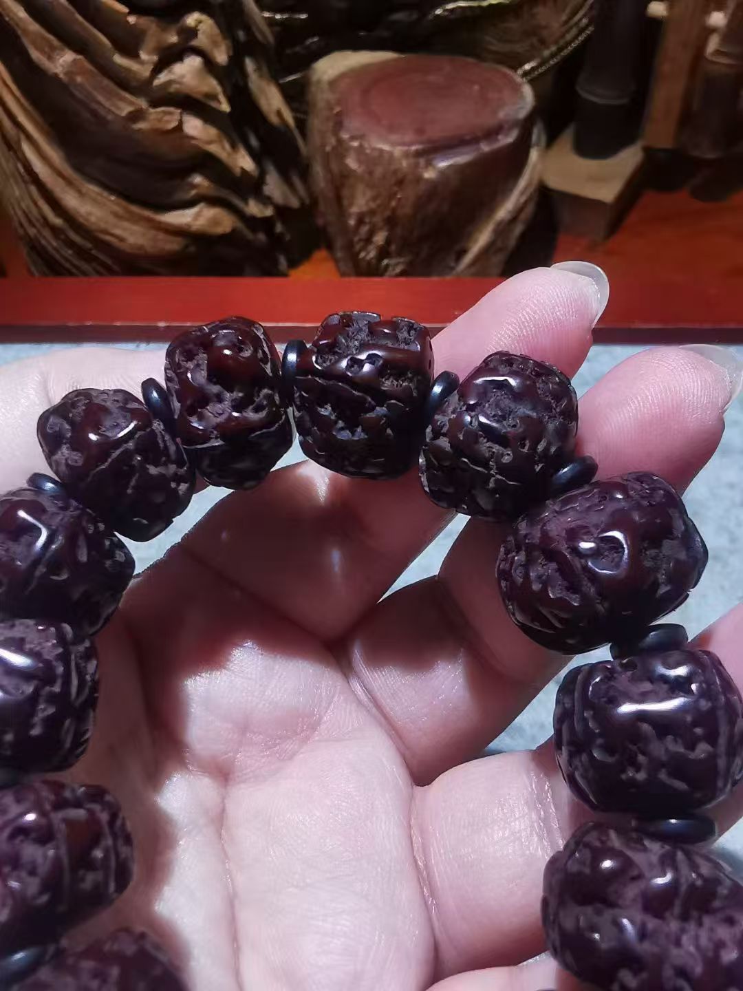 11278 -288    【藏传老金刚菩提手串】📿Tibetan Old Vajra Bodhi Bracelet]. 📿