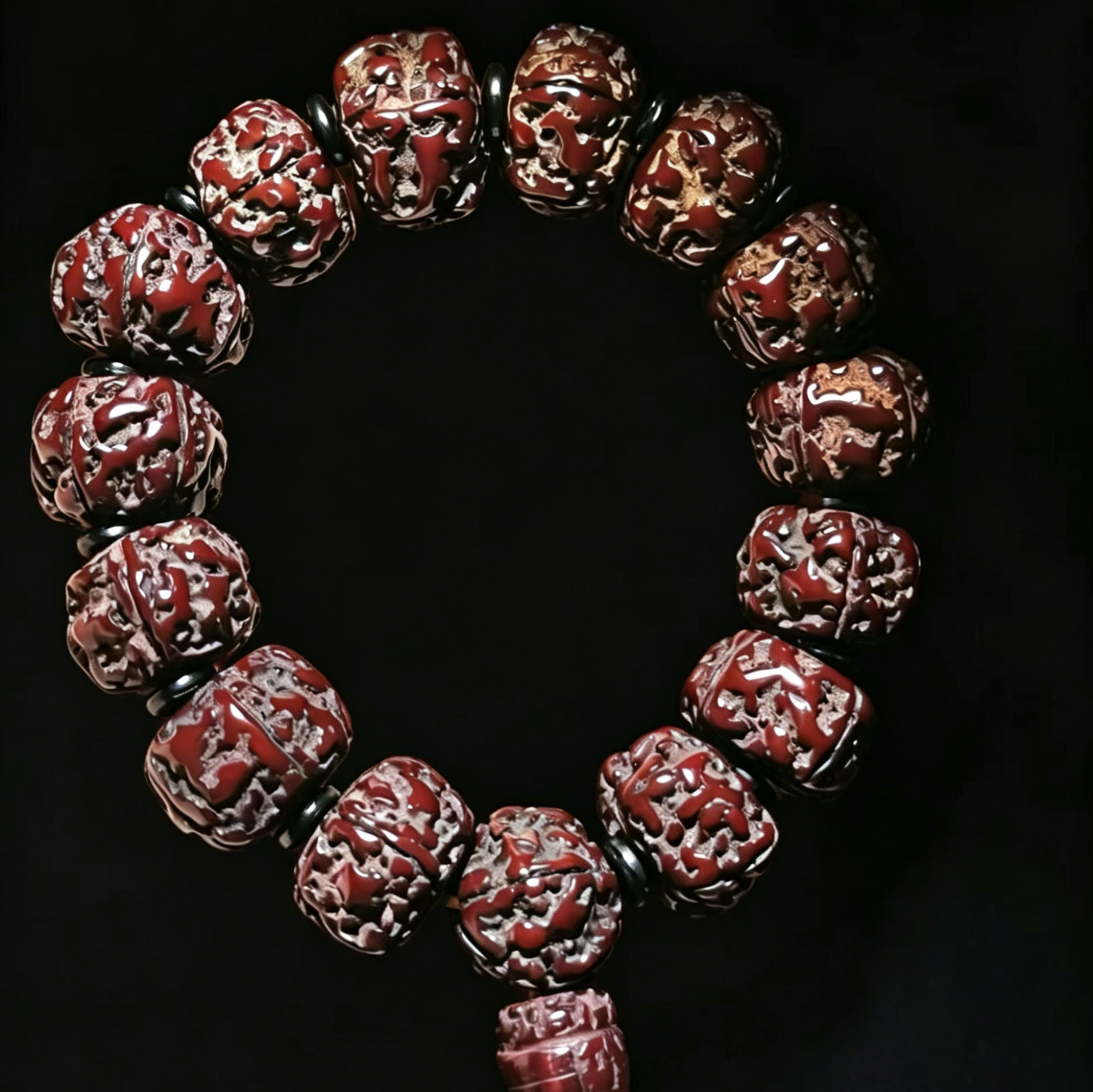 11278 -288    【藏传老金刚菩提手串】📿Tibetan Old Vajra Bodhi Bracelet]. 📿