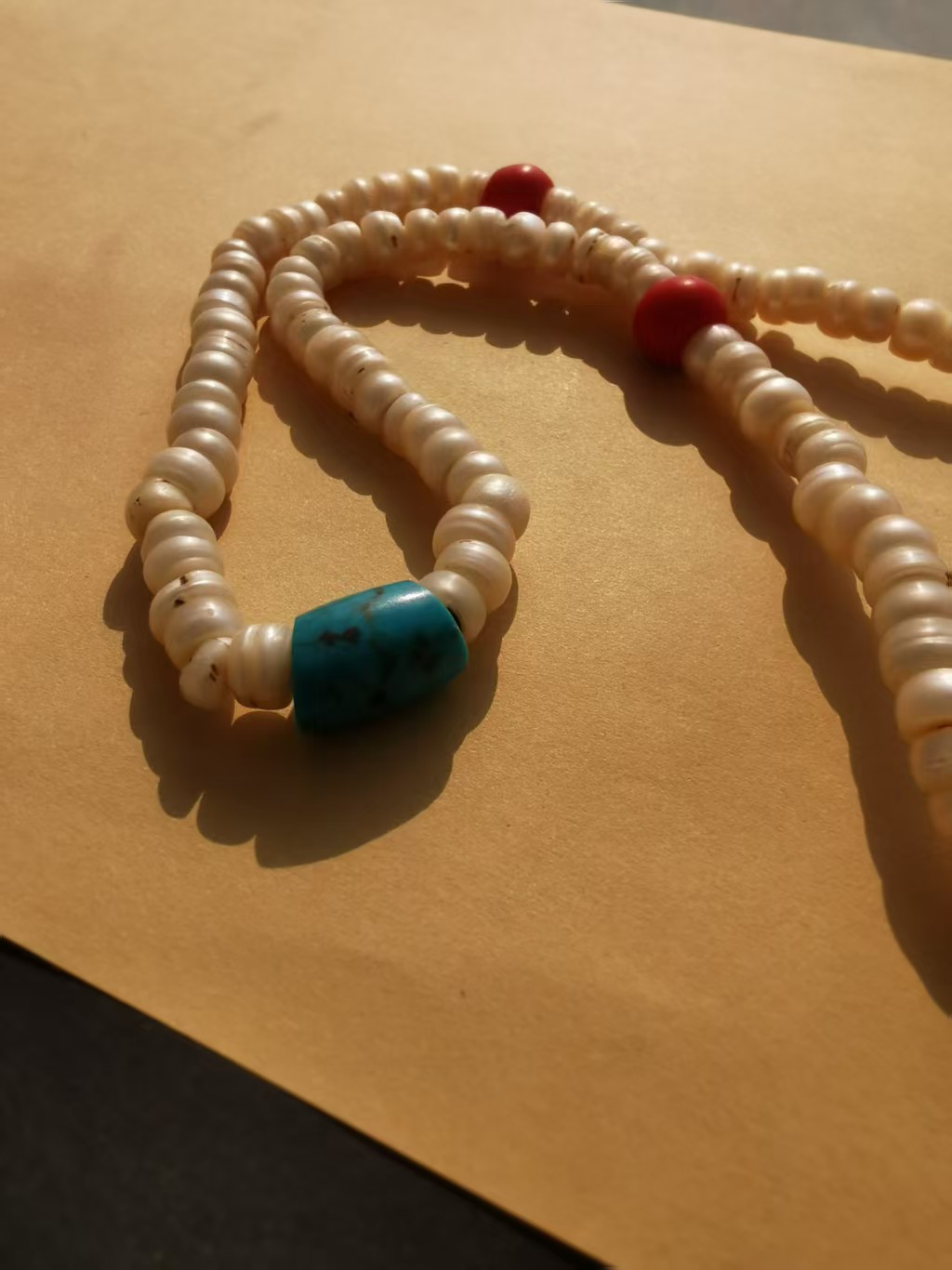 15399Tibetan Antique Multi-Treasure Mala Beads, a lucky bracelet distilled by time 🌟藏传多宝老念珠，岁月凝萃的幸运手串🌟