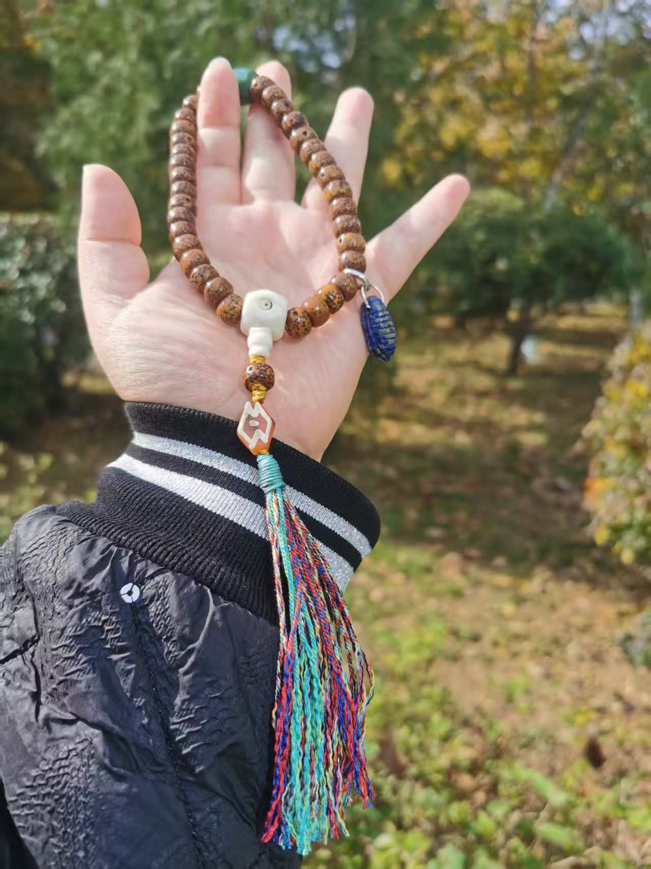 15400   Tibetan Charm Beads｜A Timeless Date with Moon and Stars✨藏韵老串｜星月与多宝的时光之约✨