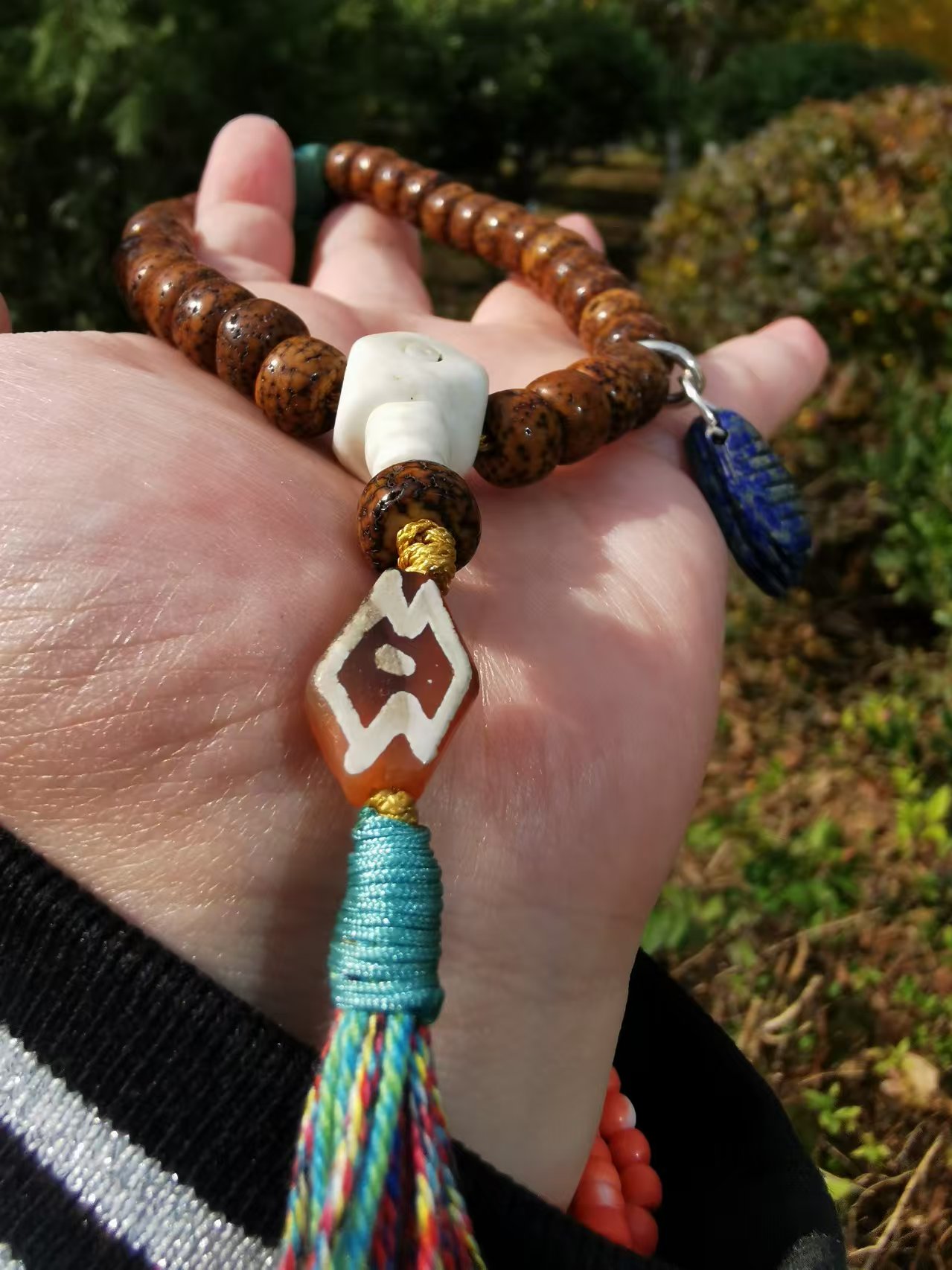 15400   Tibetan Charm Beads｜A Timeless Date with Moon and Stars✨藏韵老串｜星月与多宝的时光之约✨