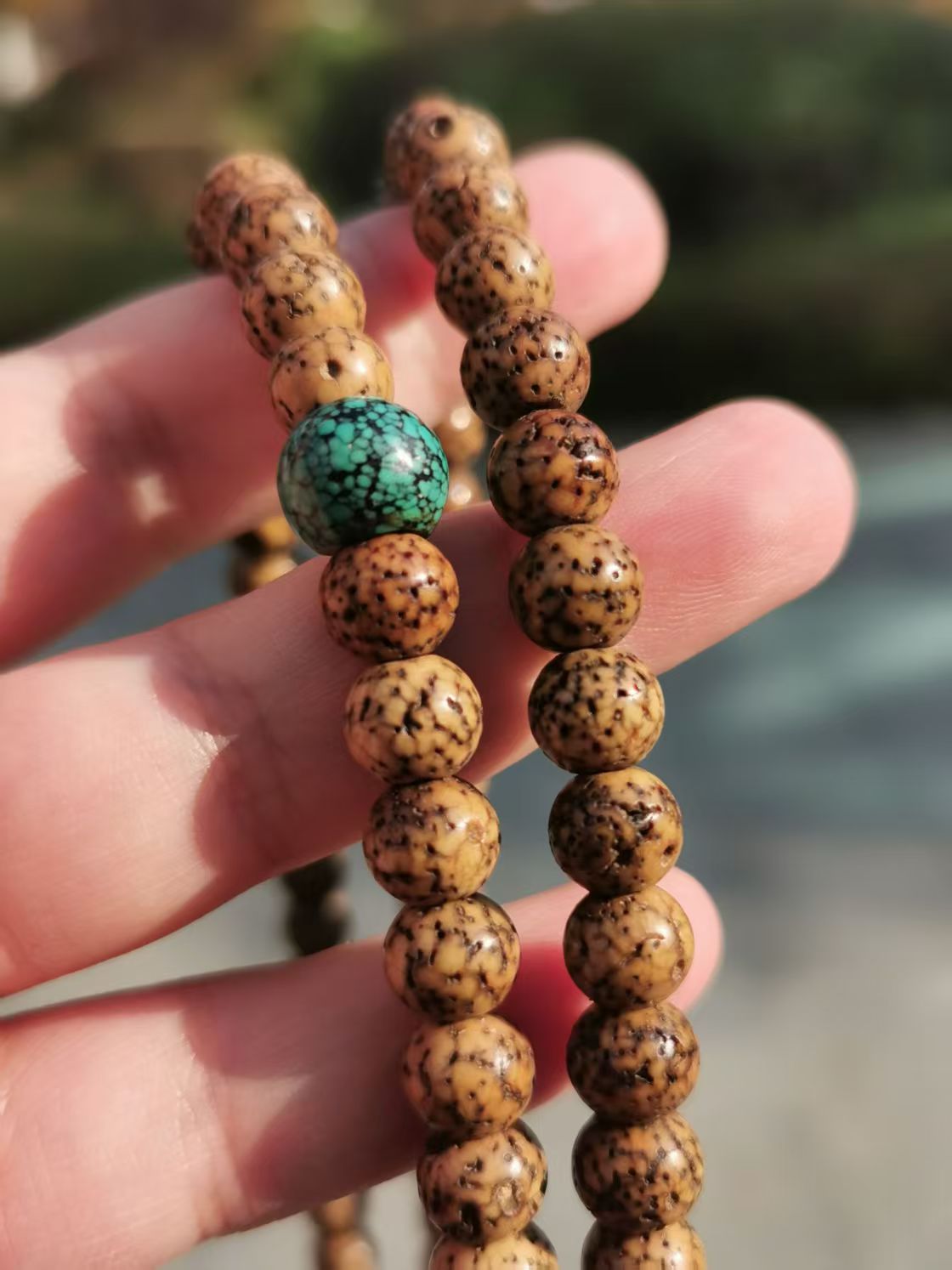 15411  Qing Dynasty Old Star and Moon Dzi Bead Set｜A Protective Tibetan Treasure Full of Ancient Charm✨清代老星月天珠套装｜藏传古韵满溢的护身美物✨