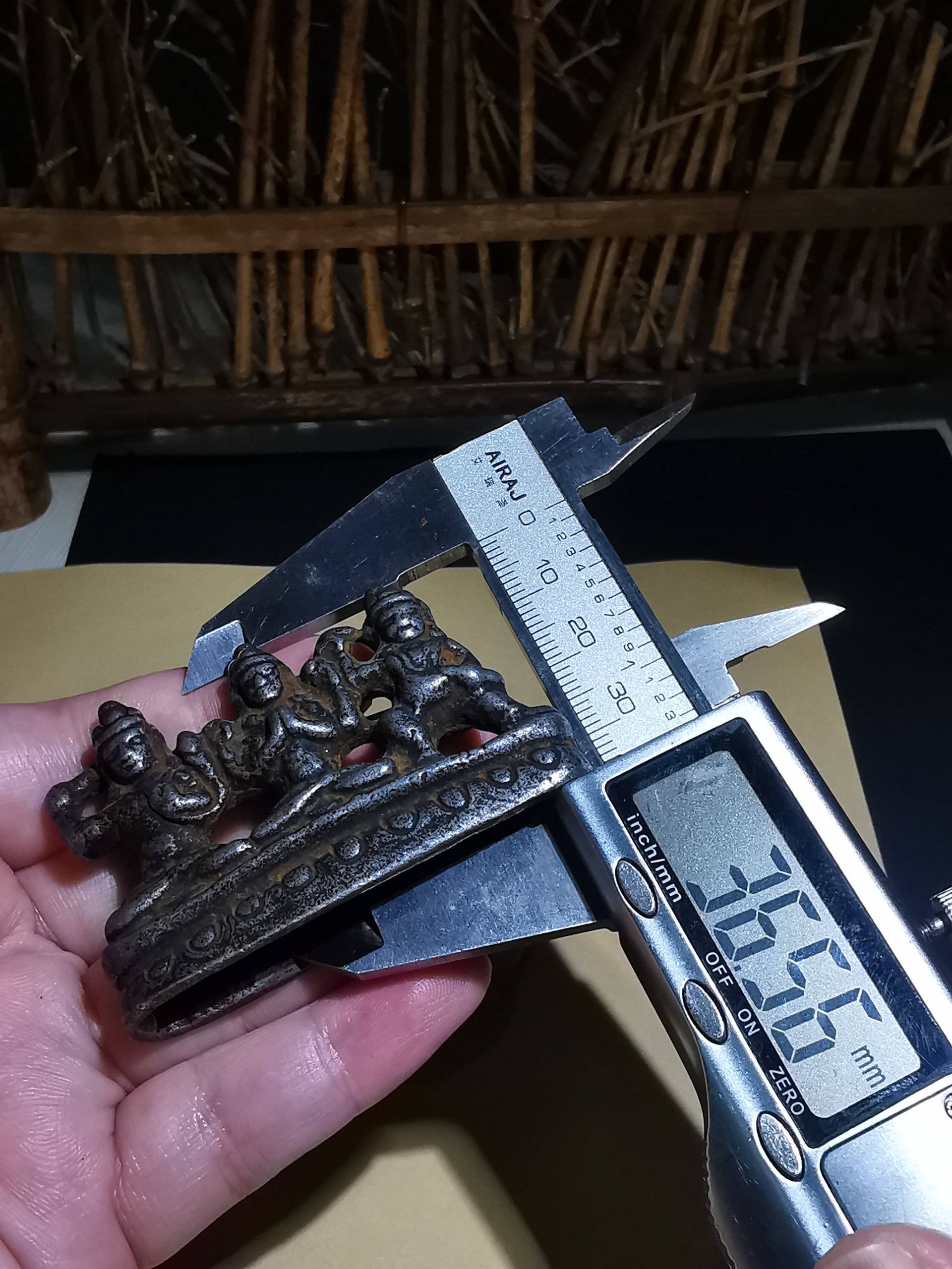 12952    藏传老天铁随身像‖慈悲智慧，岁月护佑！