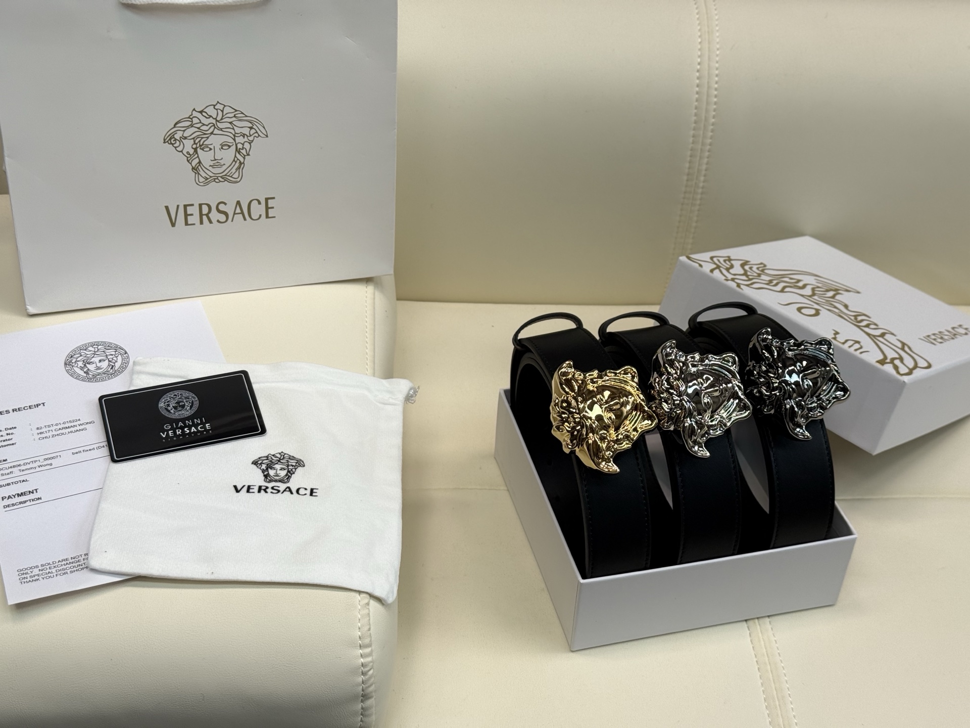 ヴェルサーチェ「Versace」ベルト
