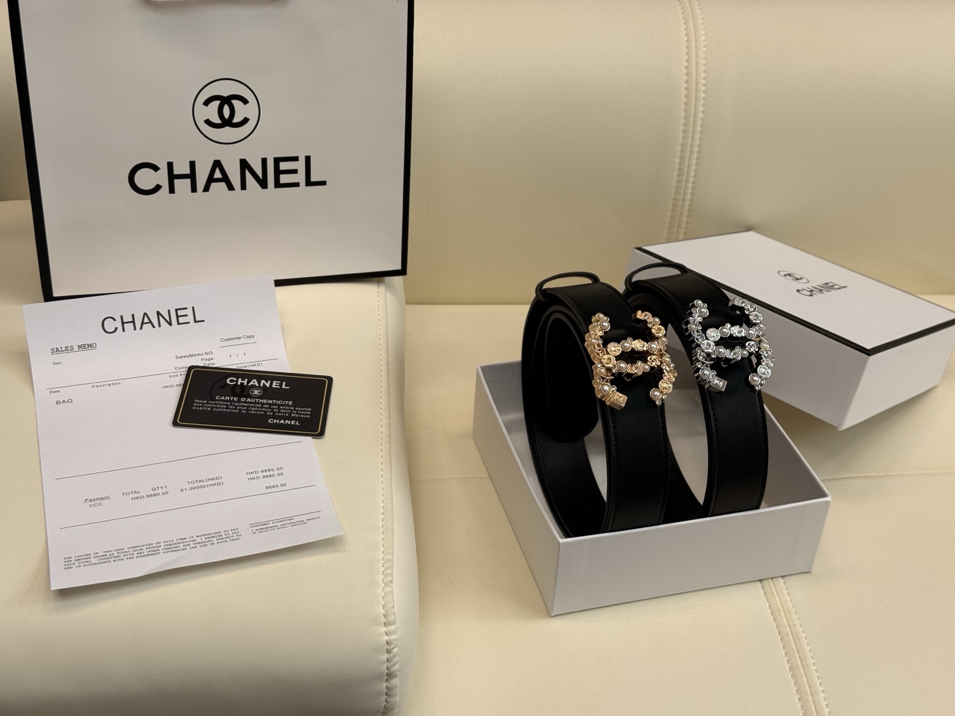 シャネル「CHANEL」ベルト
