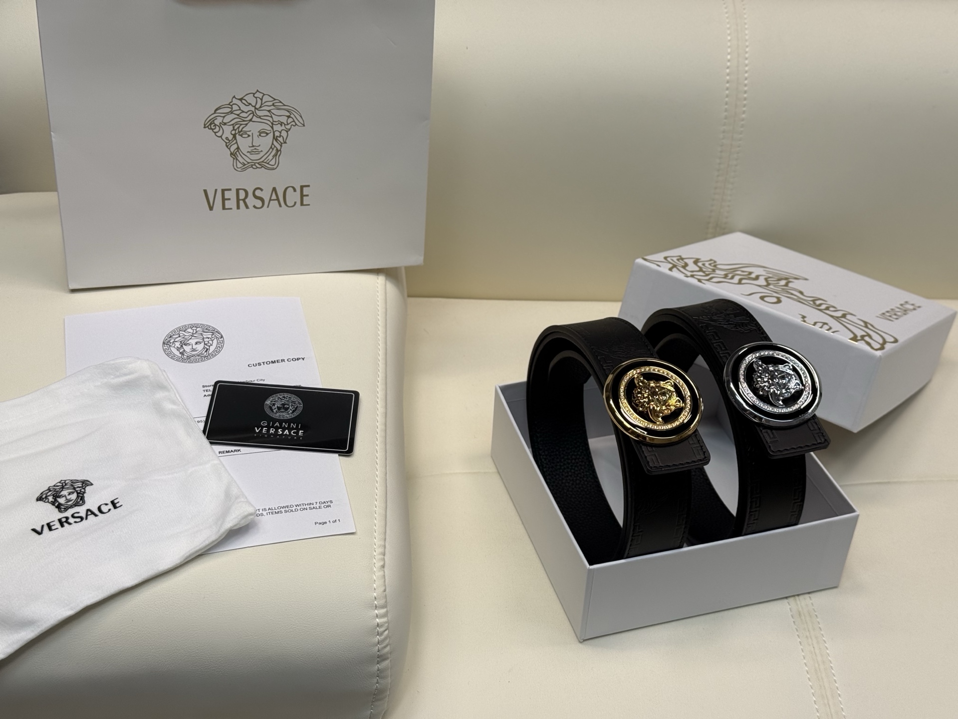 ヴェルサーチェ「Versace」ベルト