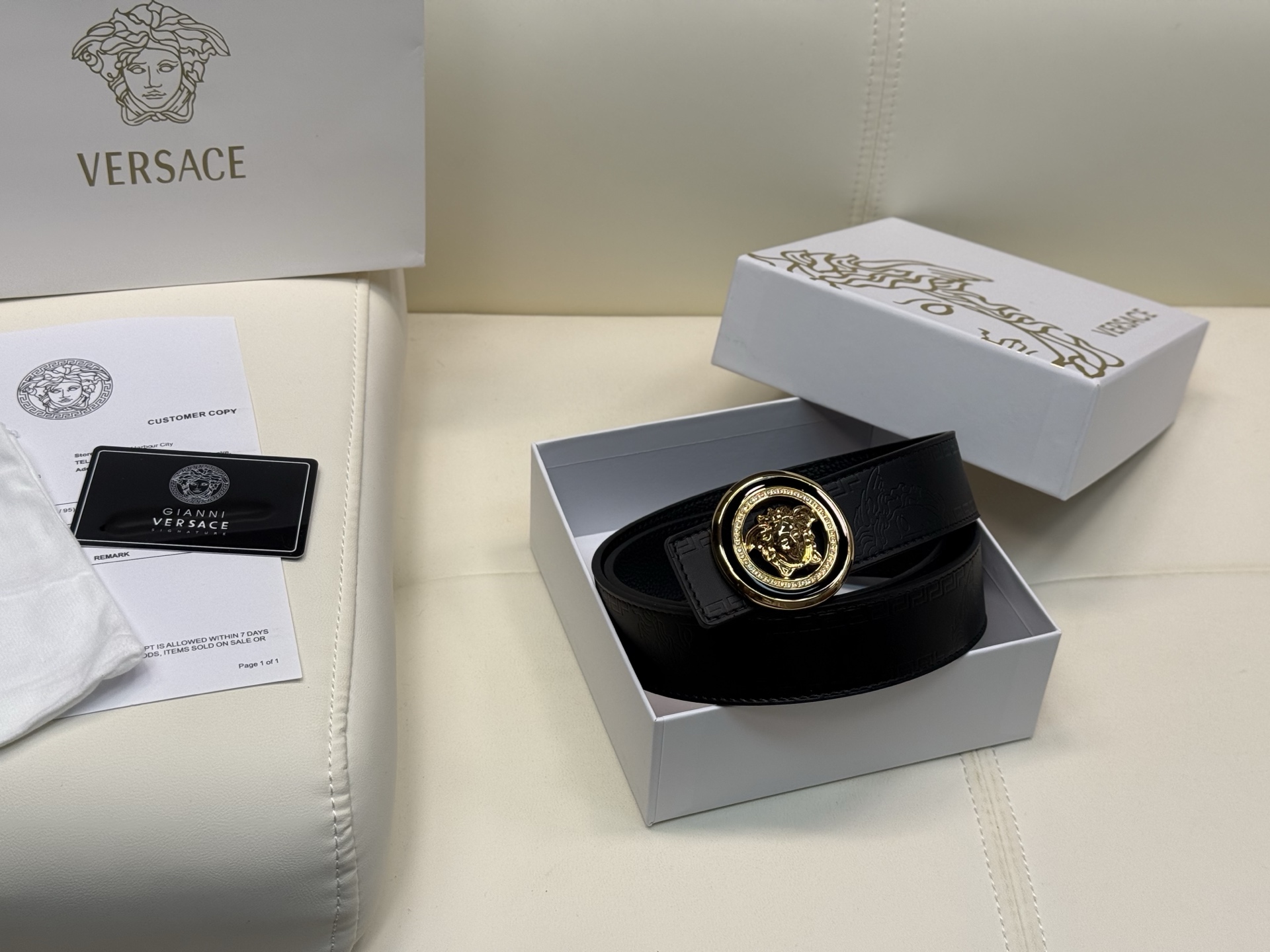 ヴェルサーチェ「Versace」ベルト