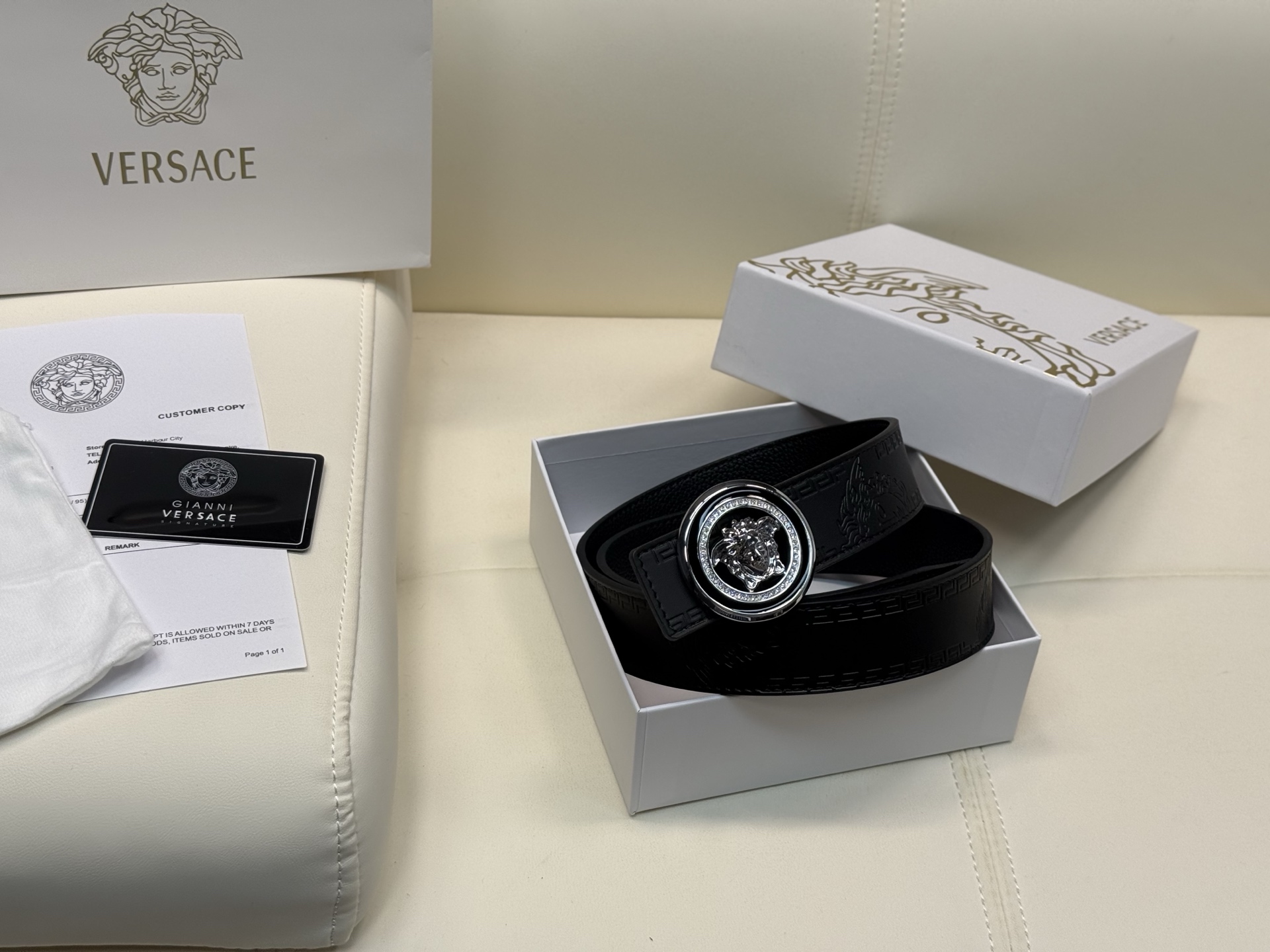 ヴェルサーチェ「Versace」ベルト