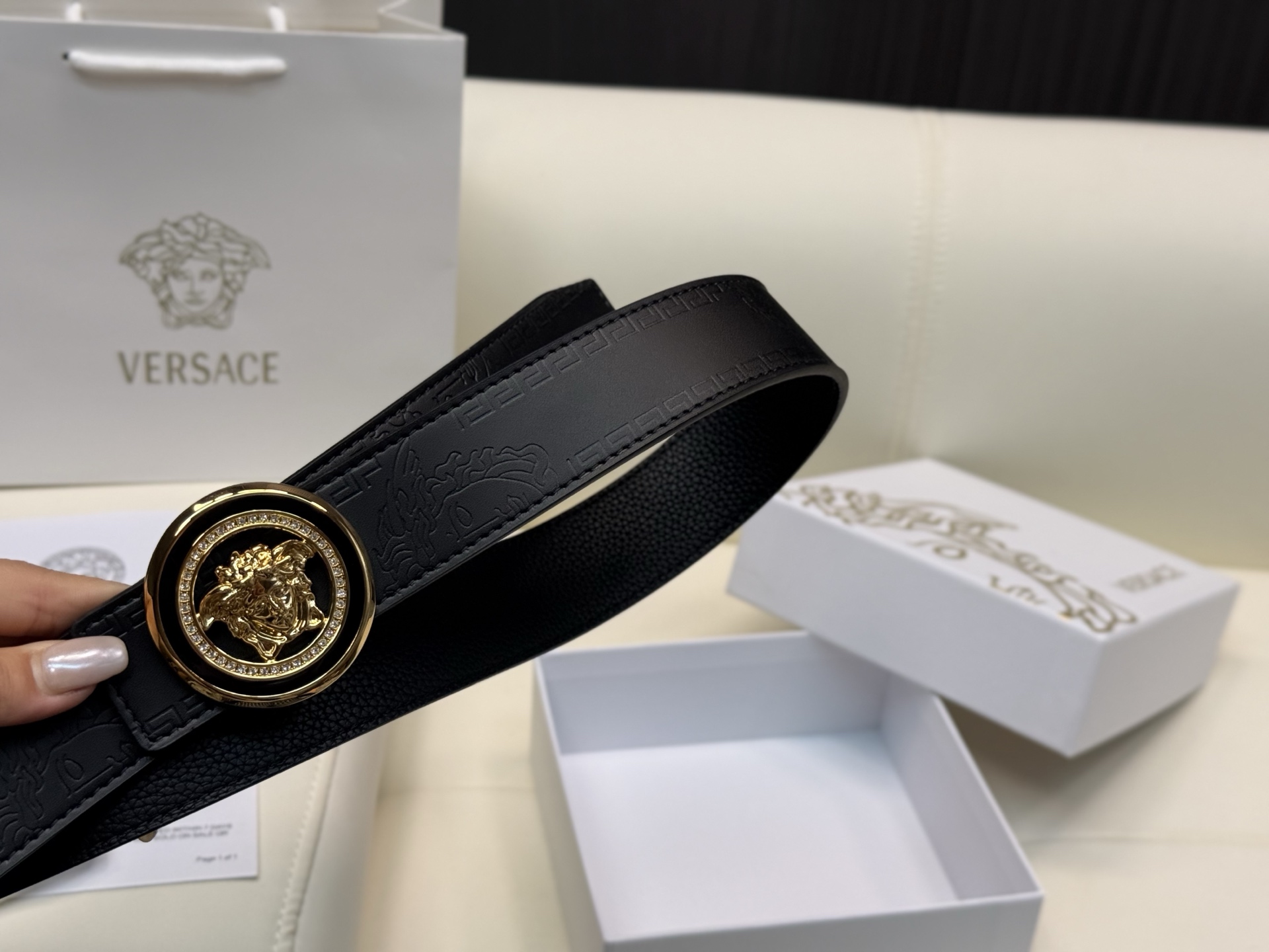ヴェルサーチェ「Versace」ベルト