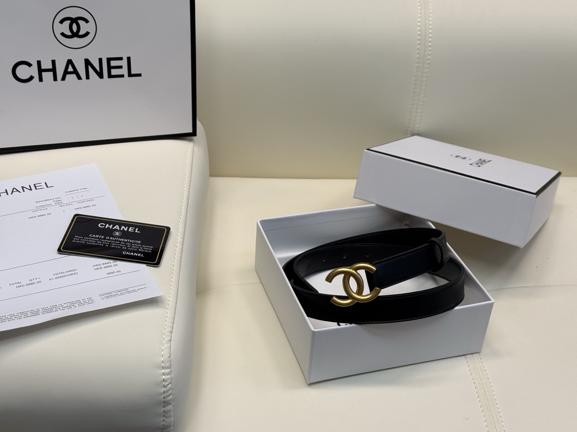 シャネル「CHANEL」ベルト
