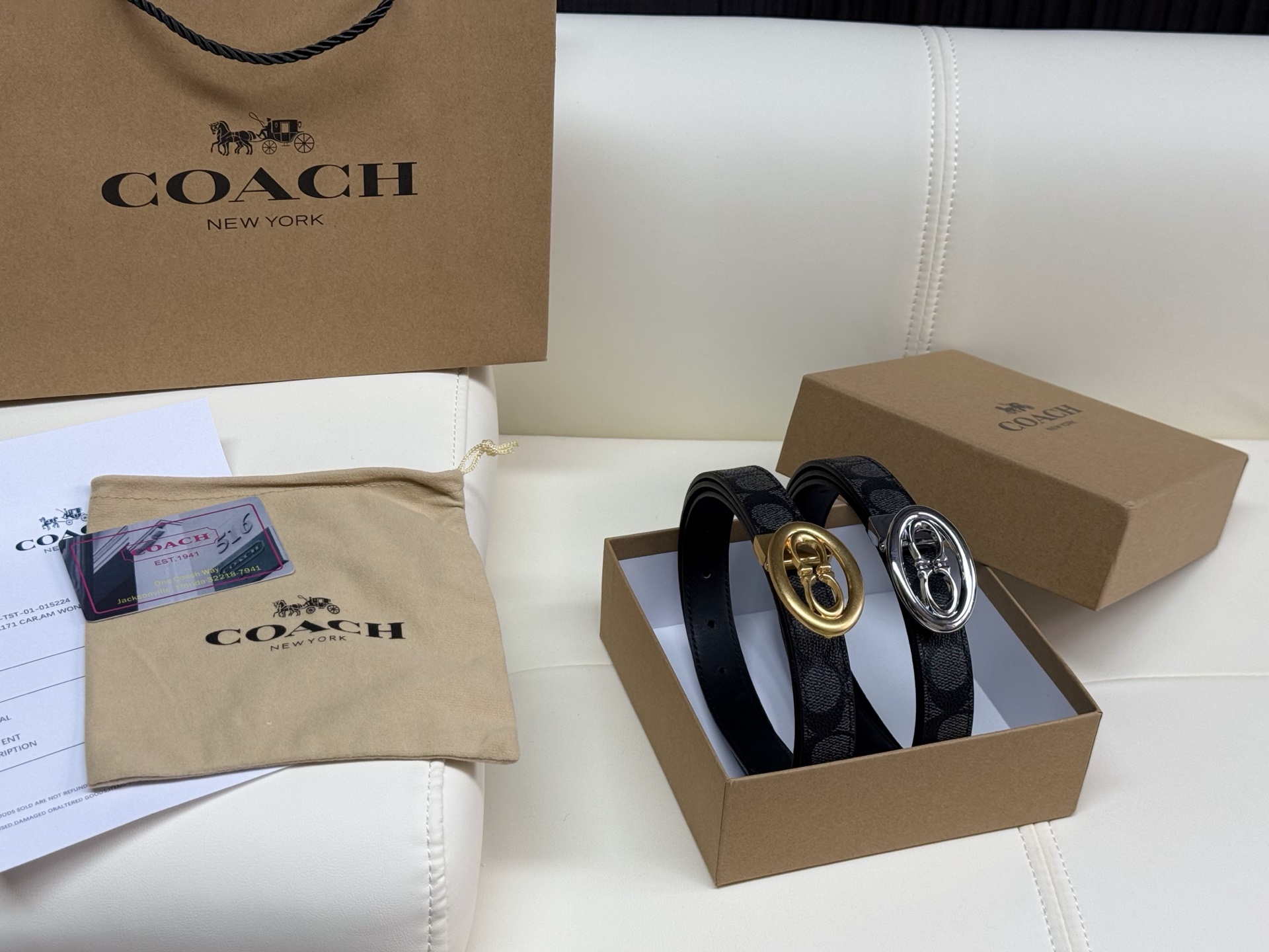 コーチ「Coach」ベルト