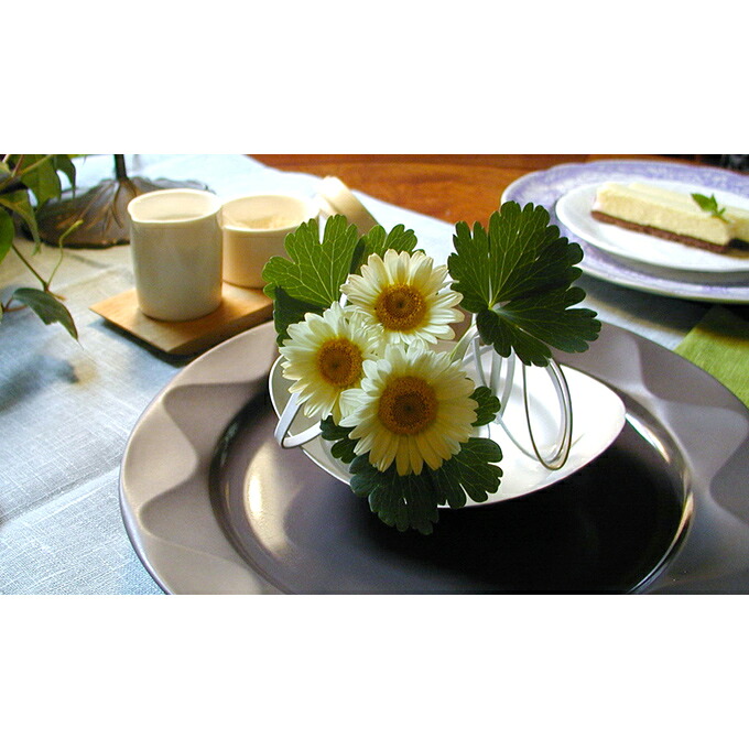 【花器 SMLセット】【栃木県/ALART（アルアート）】花あそび（フラワーベース/インテリア/和/生花/生け花/いけばな/アルミ製/花瓶/花材