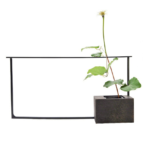 【アルアート 花器】【栃木県/ALART（アルアート）】NOIR　04（花器/フラワーベース/インテリア/和/生花/生け花/いけばな/アルミ製