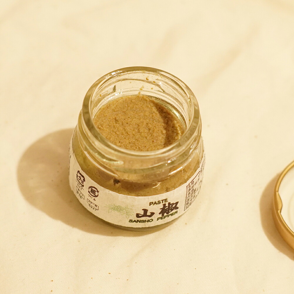 山椒ペースト 山本勝之助商店 | 紀州香山椒 山椒ペースト 25g | 和歌山 紀州 練り山椒 山椒ソース 料理 調味料 スパイス 旨辛 和食