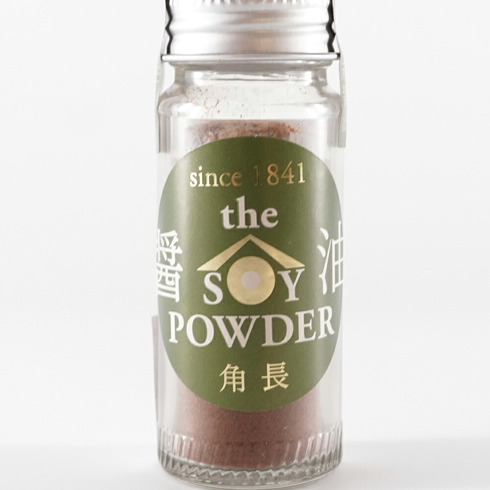 粉末醤油 パウダー | 角長 SOY POWDER 20g | 醤油 しょうゆ 天ぷら フライドポテト 炒飯 パスタ おにぎり 調味料 ギフト