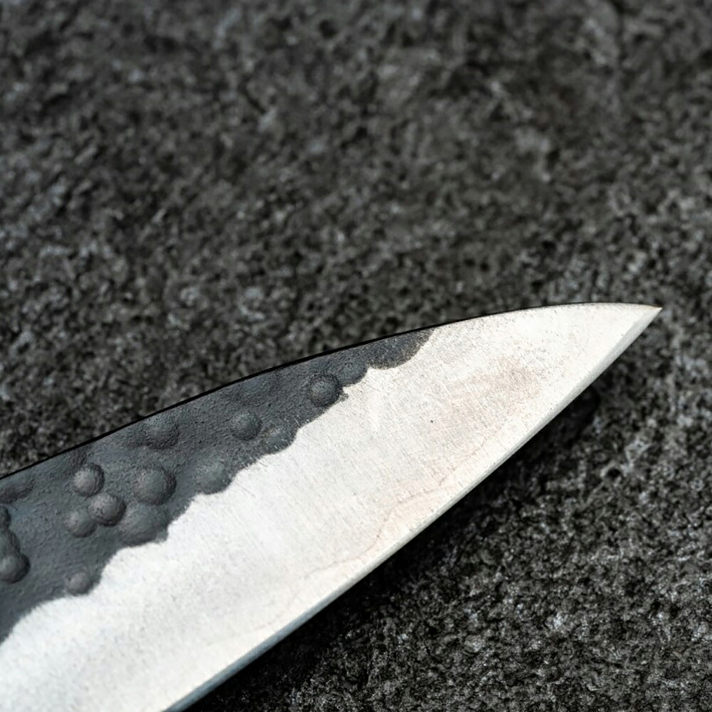 ペティナイフ ふくべ鍛冶 | VG10 黒打ち 135mm | 包丁 ステンレス 皮むき 果物 野菜 小型 両刃 さびにくい 万能 伝統工芸 日本製