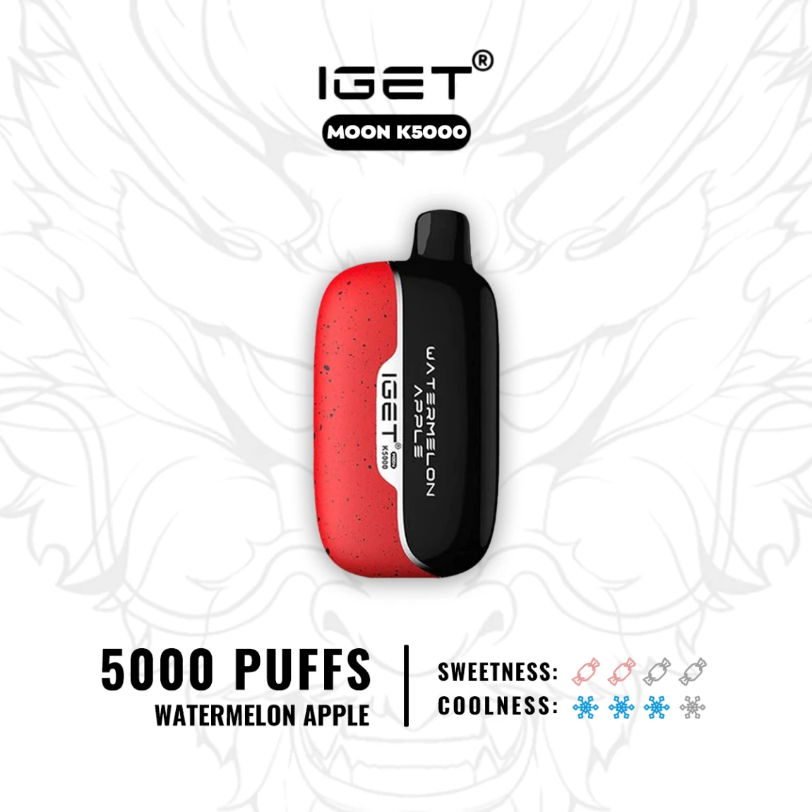 IGET MOON – WATERMELON APPLE ICE