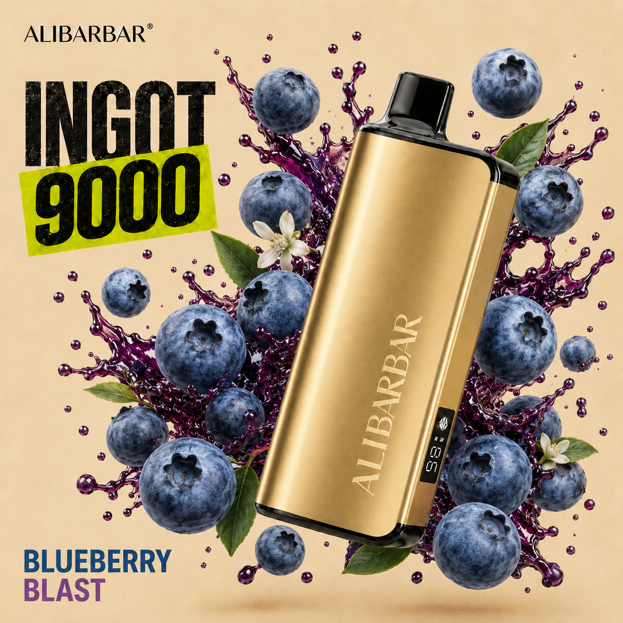 Best Flavours to Try💥Blueberry Blast – INGOT 9000