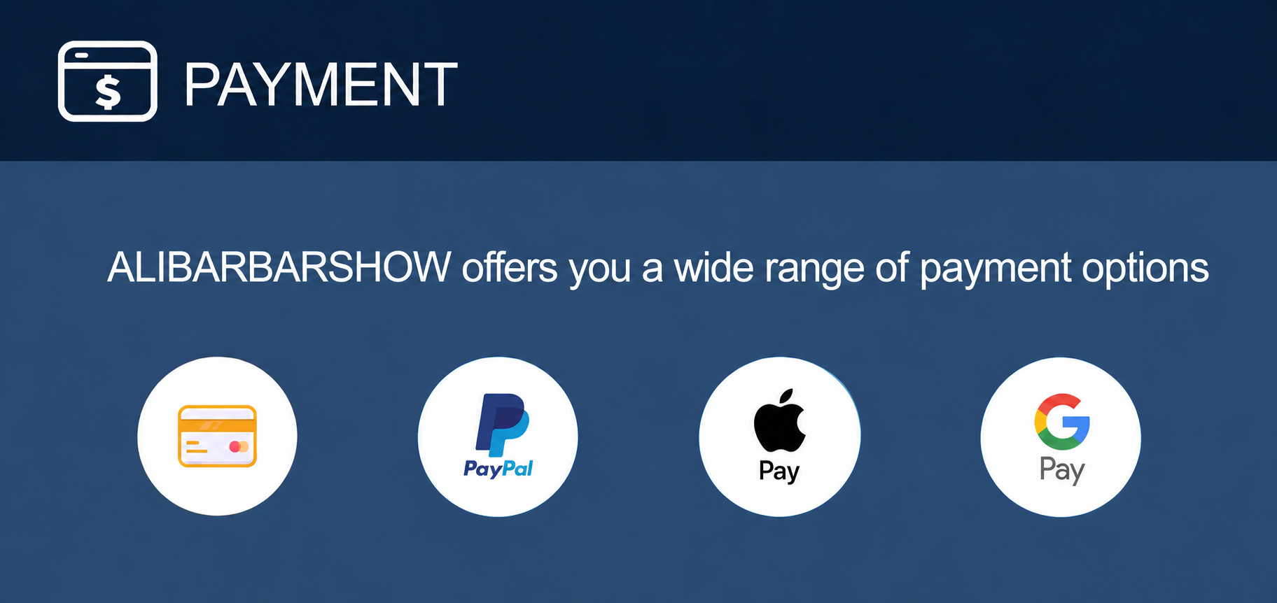 Secure payment options