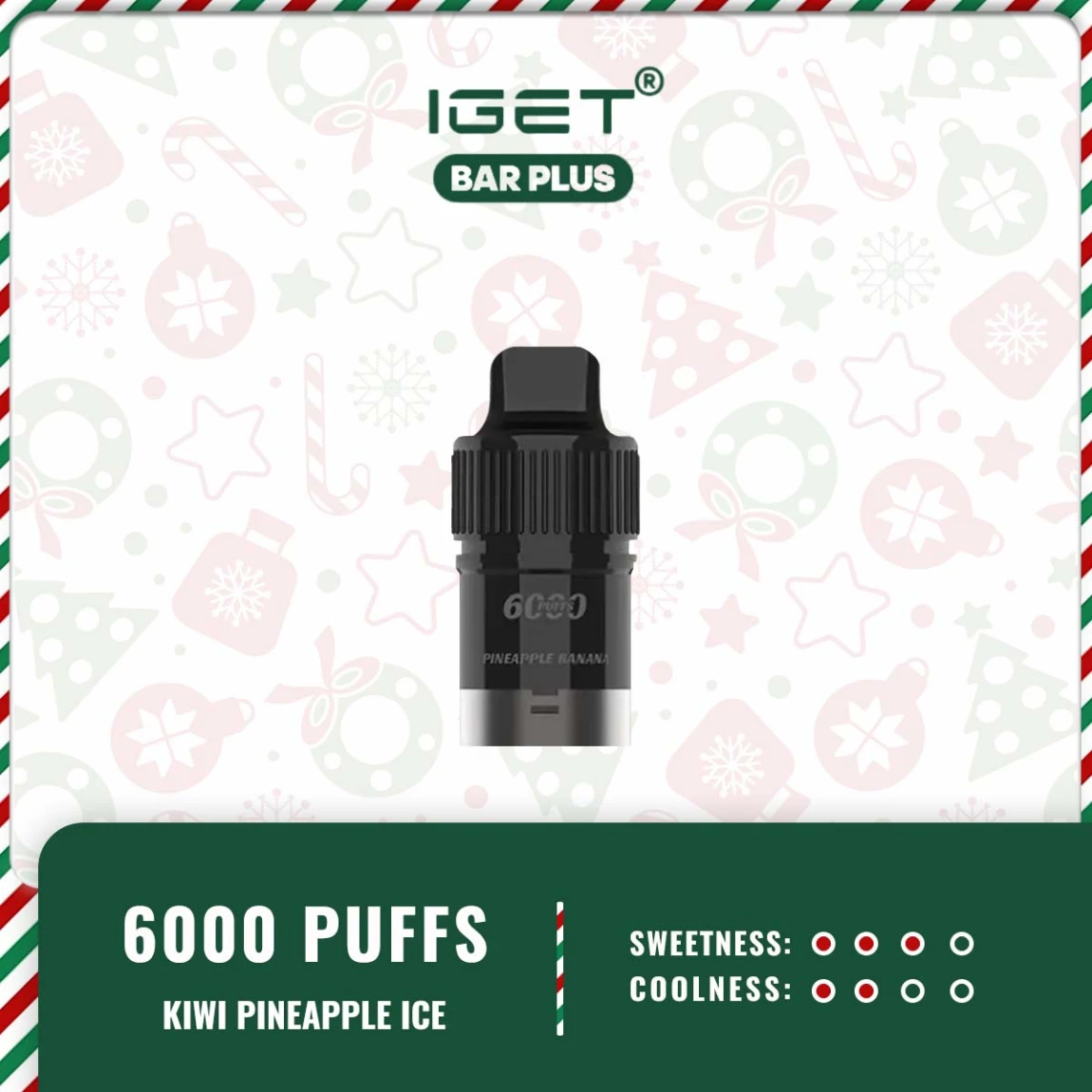 Iget Bar Plus Pod – Kiwi Pineapple Ice