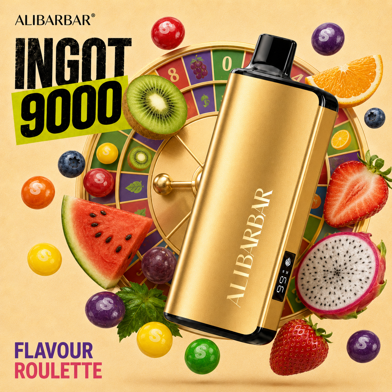 Flavour Roulette – INGOT 9000