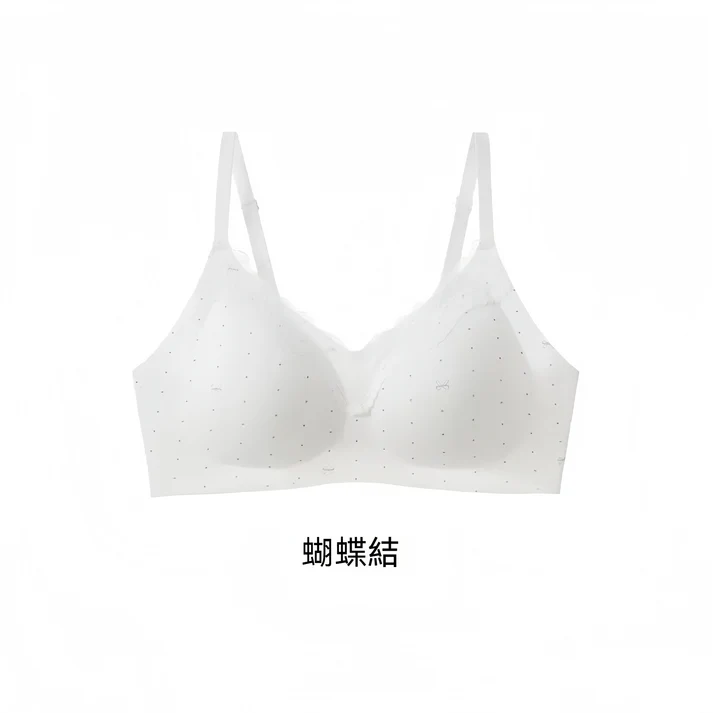 JELLYOYO·蕾絲邊聚攏無痕內衣【JELLYOYO】超值組合價【法式純欲風】超高CP值！甜美碎花系列！新款蕾絲邊純棉無鋼圈聚攏無痕内衣套裝！