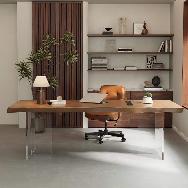 Live Edge Meeting Table – Natural Edge Discussion Desk MT-033