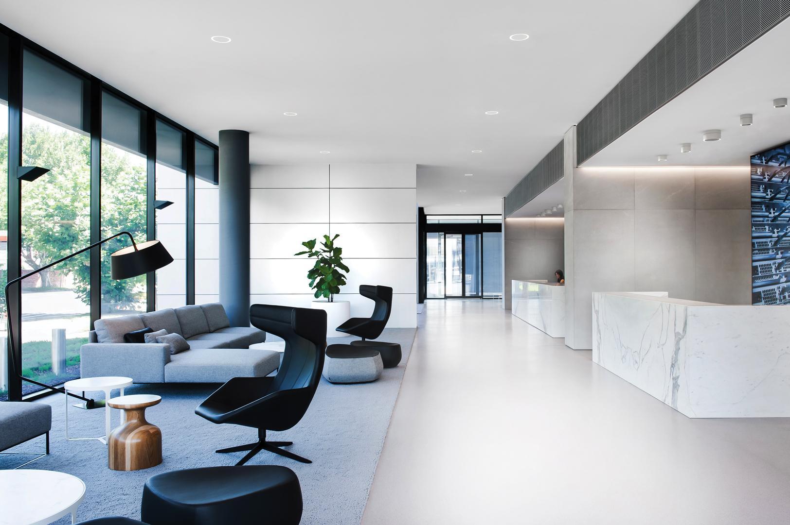 Modern interior design example