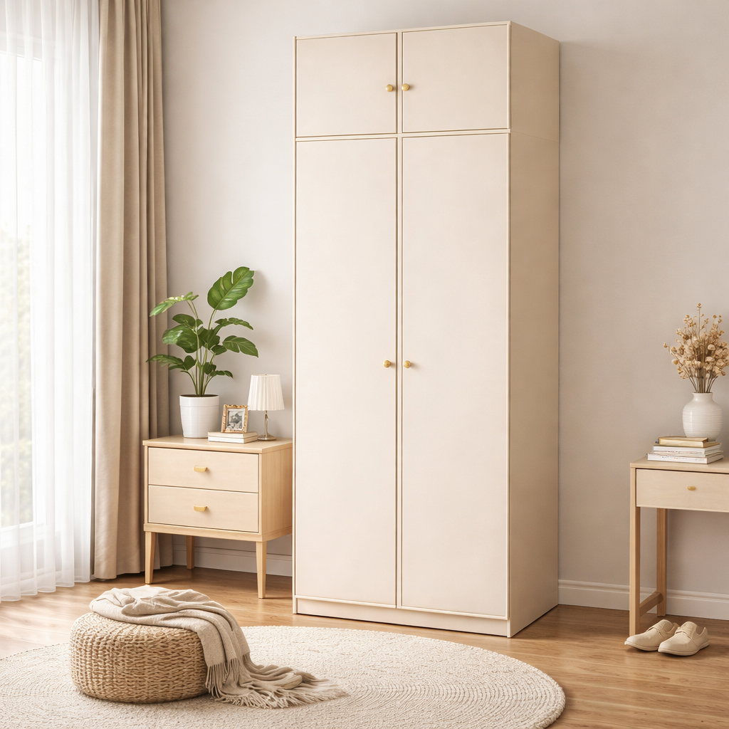 Flex Series - 1m Modular Wardrobe - Versatile Storage with Optional Top Cabinets WD-025