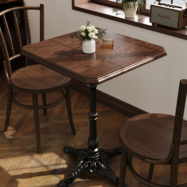American Vintage Style Café Table for Restaurants, Cafés and Dessert Bars RCT-008