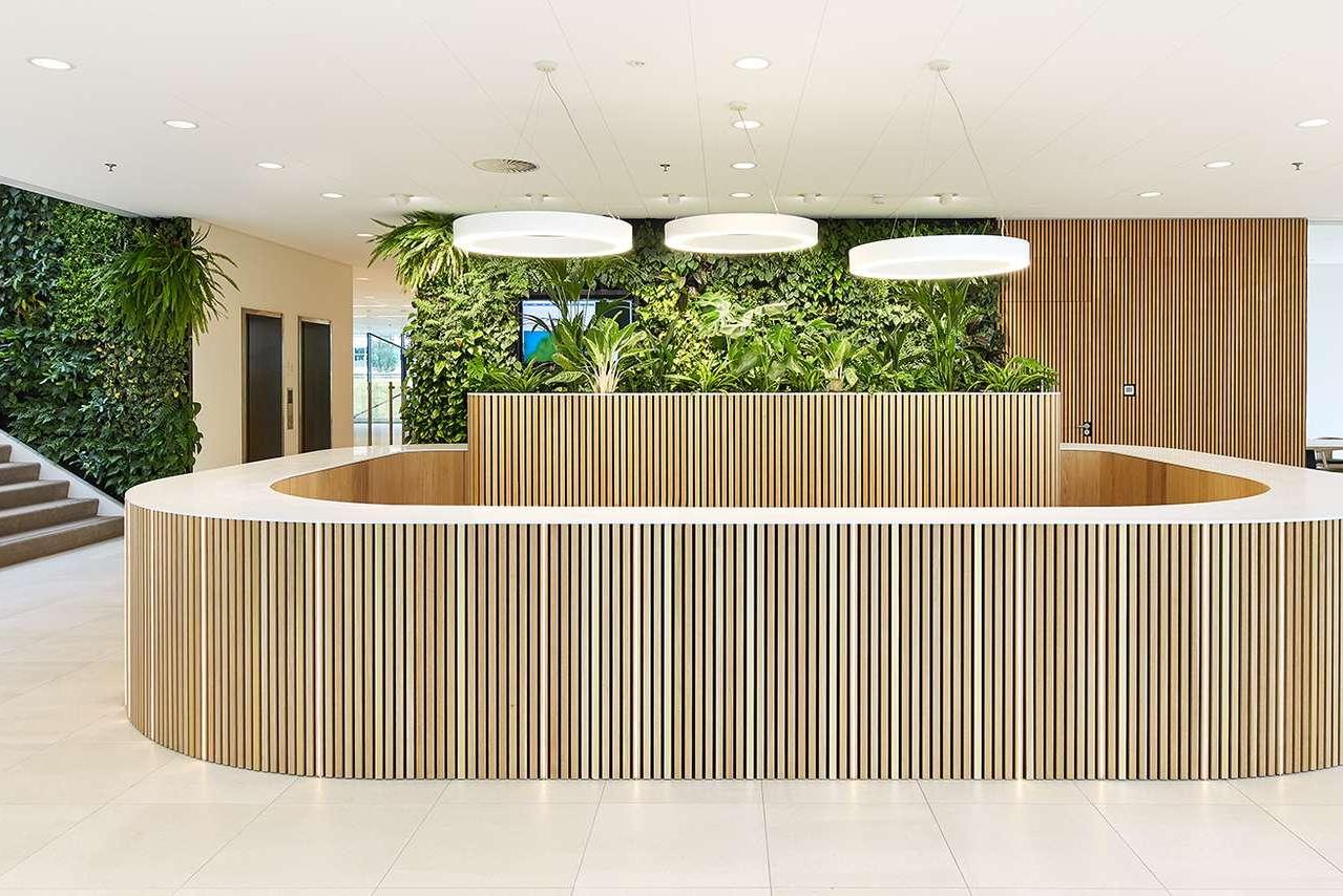 Biophilic interior design example