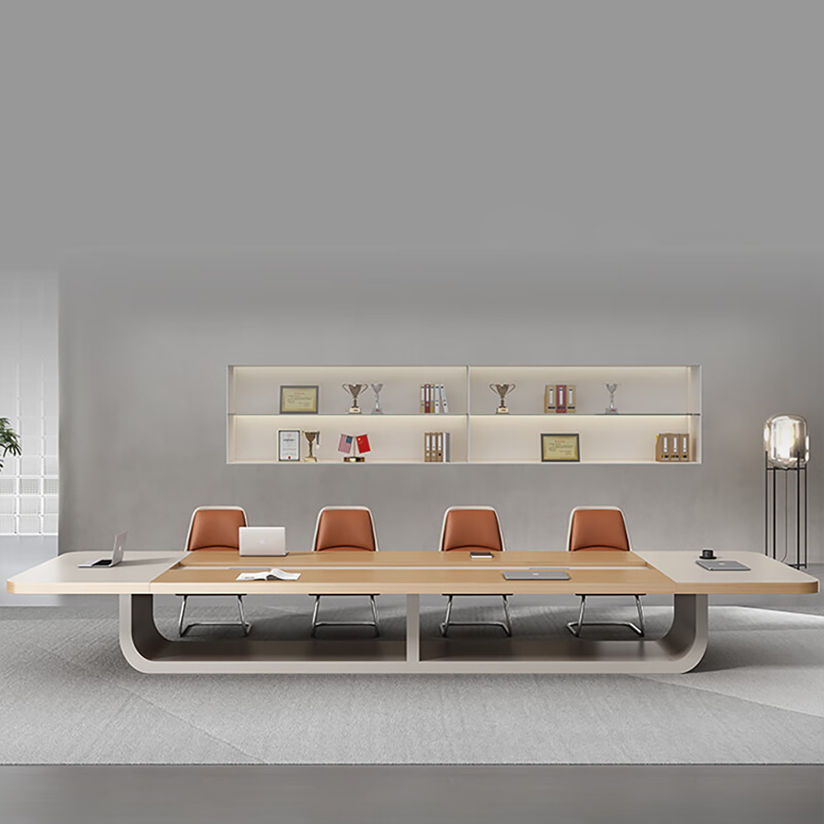 Modern Large Conference Table for Meetings, Training & Office Spaces MT-020