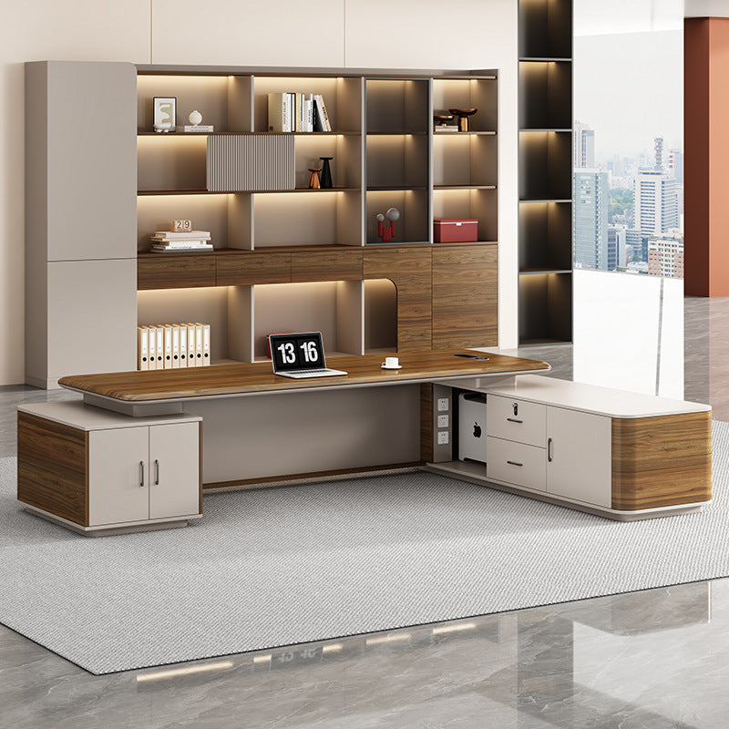 Modern Minimalist Executive Bookcase – For Boss Office EB-007