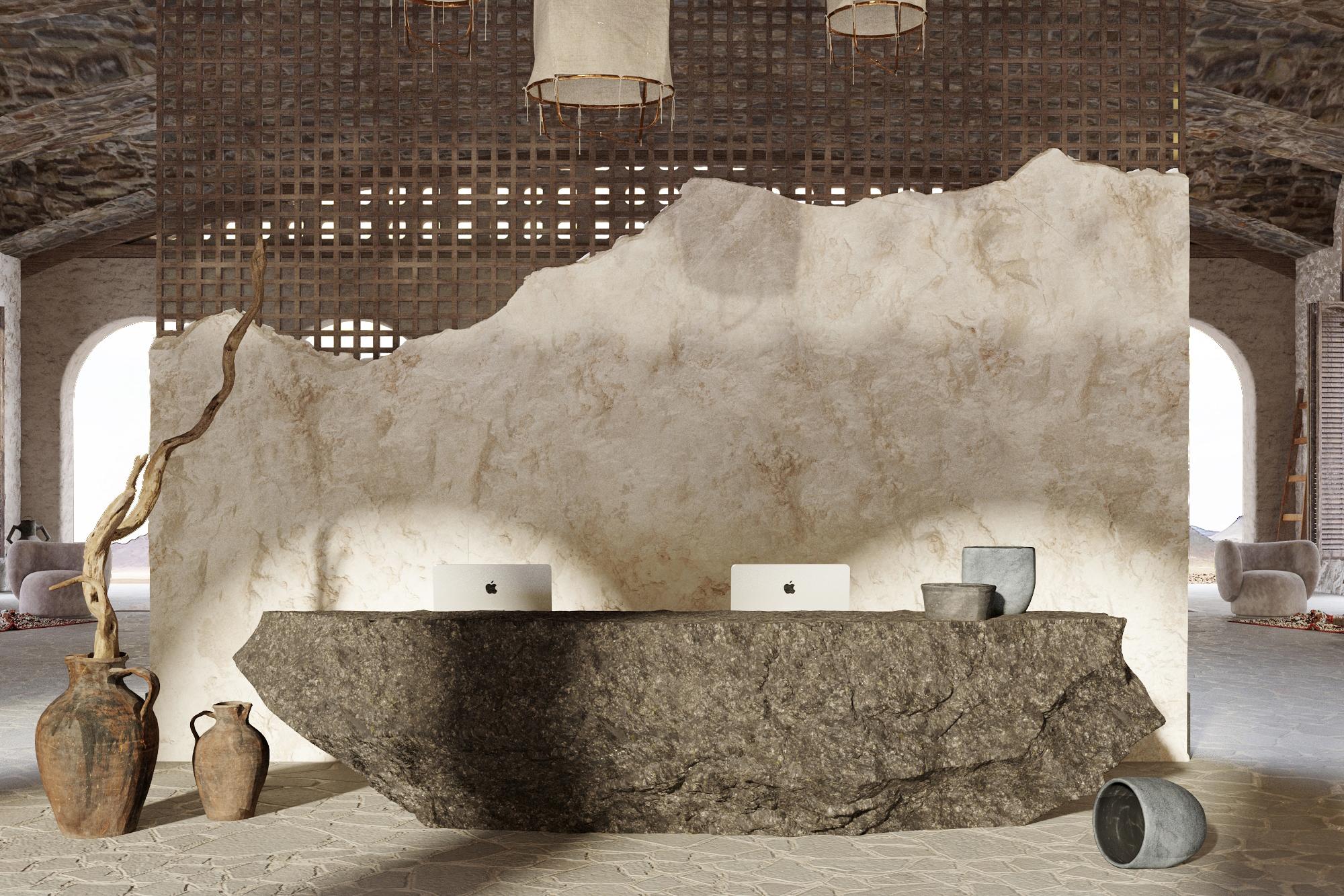 Wabi-Sabi interior design example