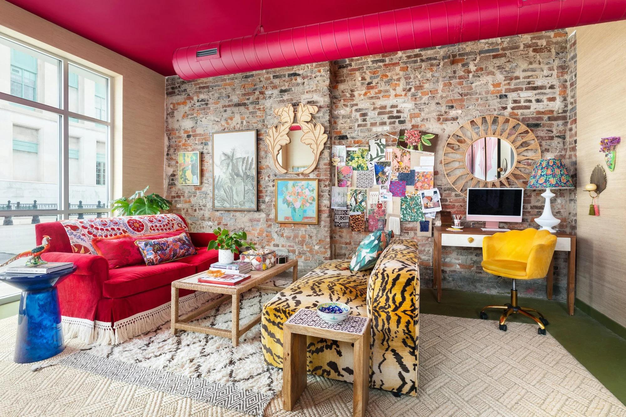 Eclectic interior design example