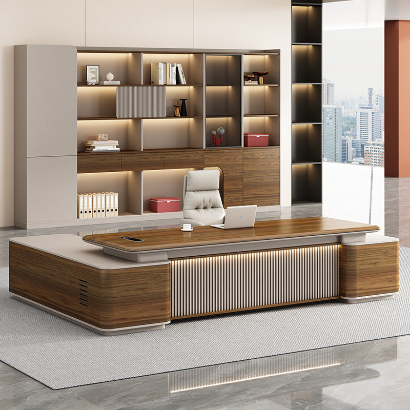 Modern Minimalist Executive Bookcase – For Boss Office EB-007