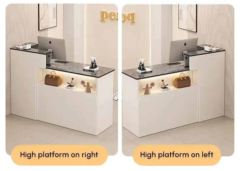 Left and right high platform options