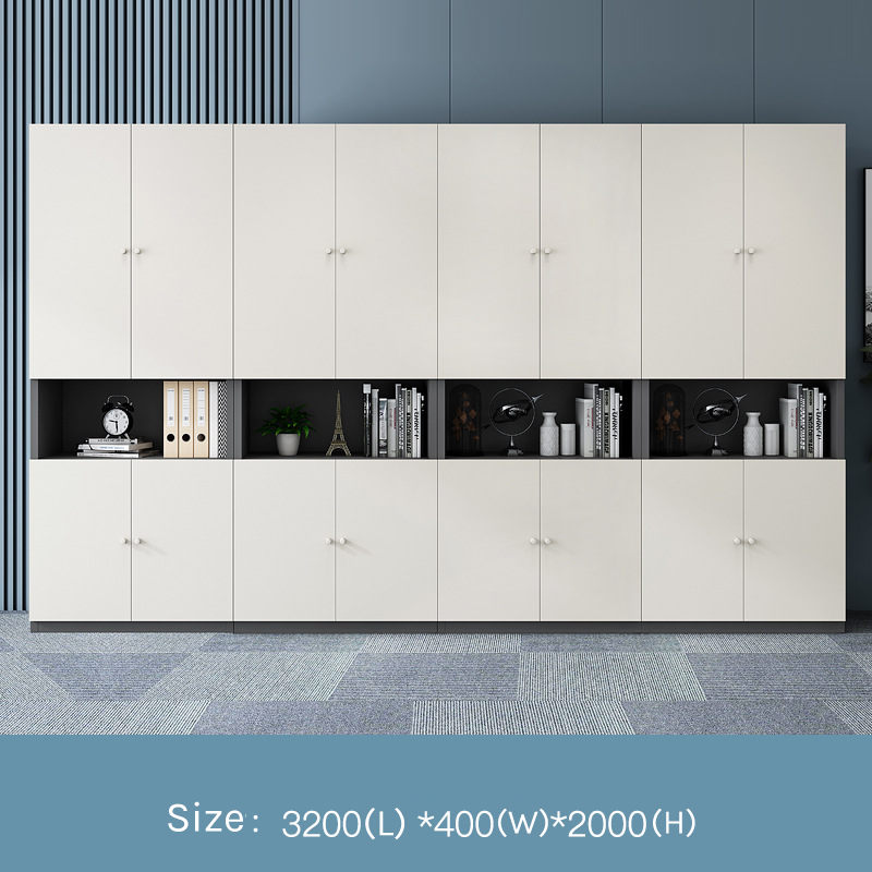 Executive Bookcase – Modern Tiered Office Cabinet EB-013